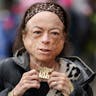 Liz Carr protests the assisted dying bill outside the Scottish parliament. (Jeff J Mitchell/Getty Images) Liz Carr protests the assisted dying bill outside the Scottish parliament. (Jeff J Mitchell/Getty Images)