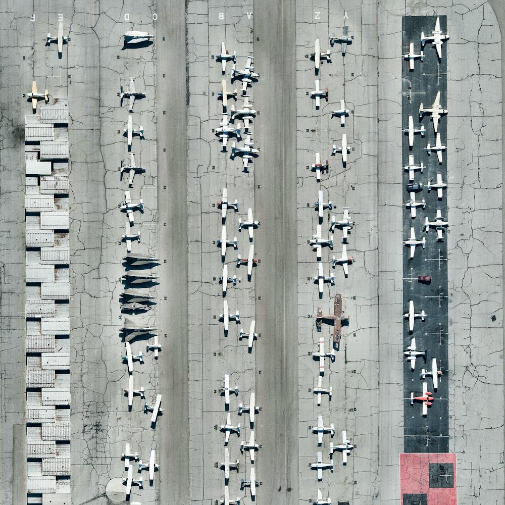 Chino Airport Retired Airplanes