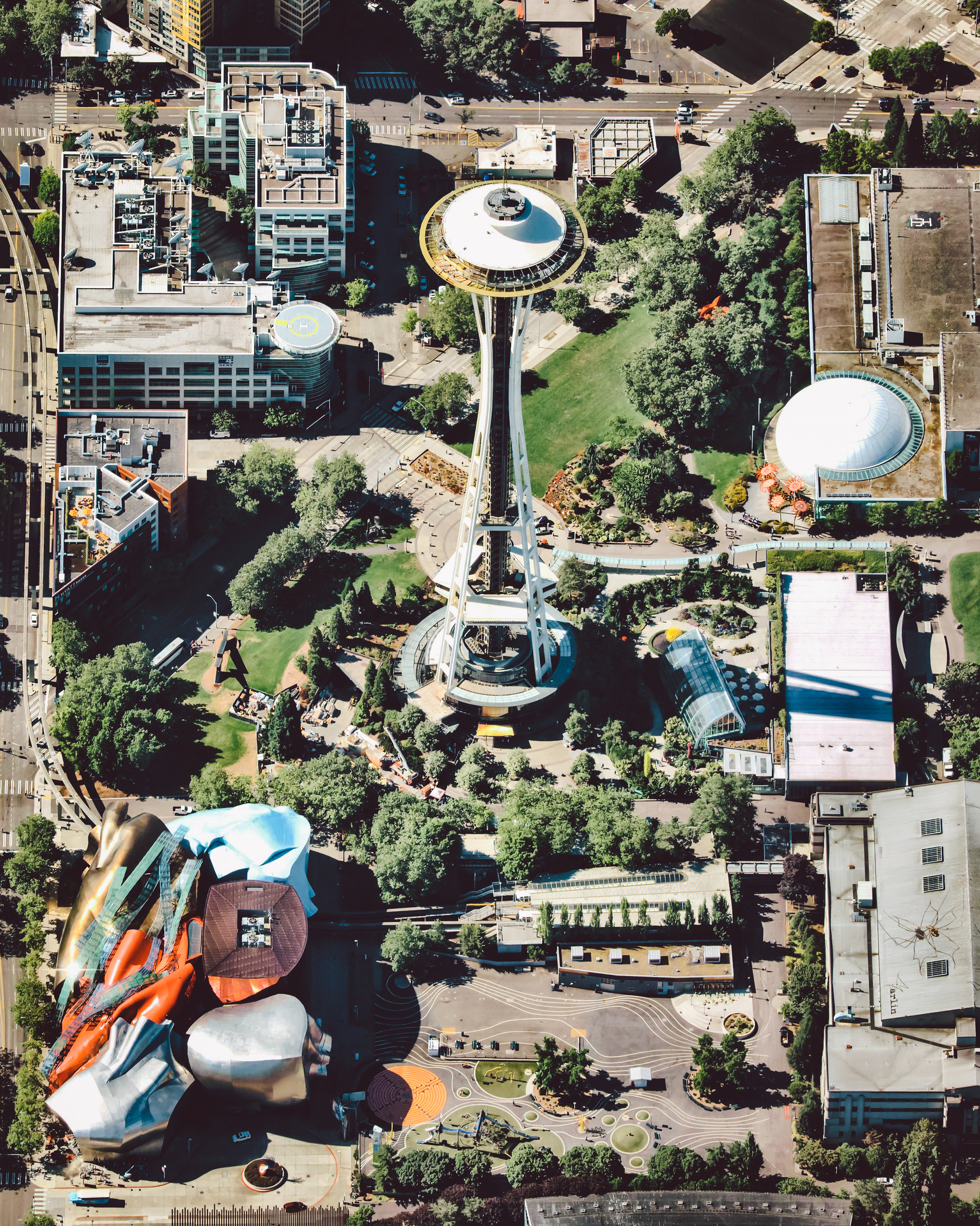 Seattle Center Layout Seattle Center