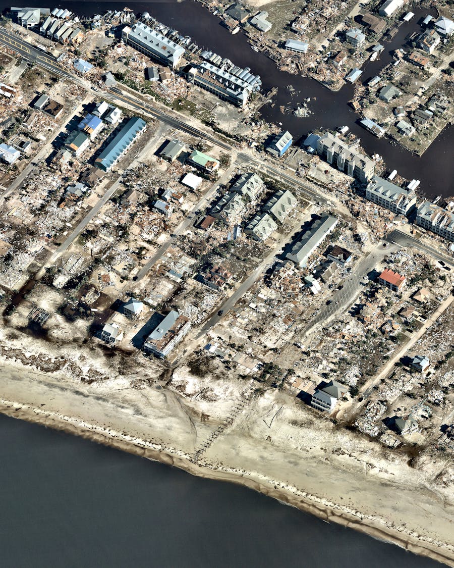 Mexico Beach Damage From Hurricane Michael