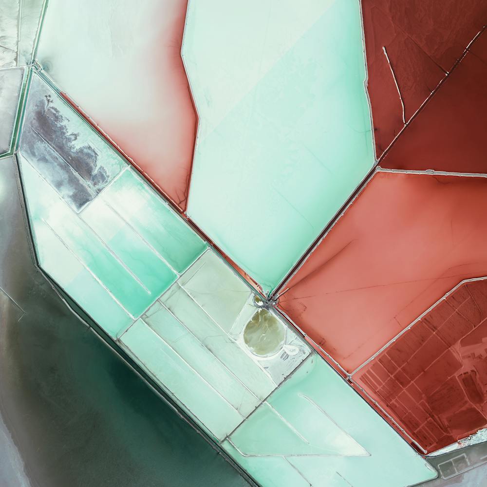 Great Salt Lake Evaporation Ponds