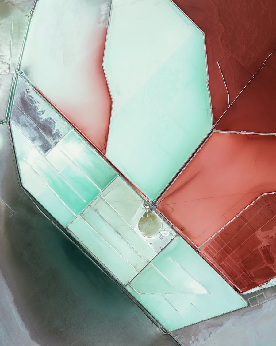 Great Salt Lake Evaporation Ponds