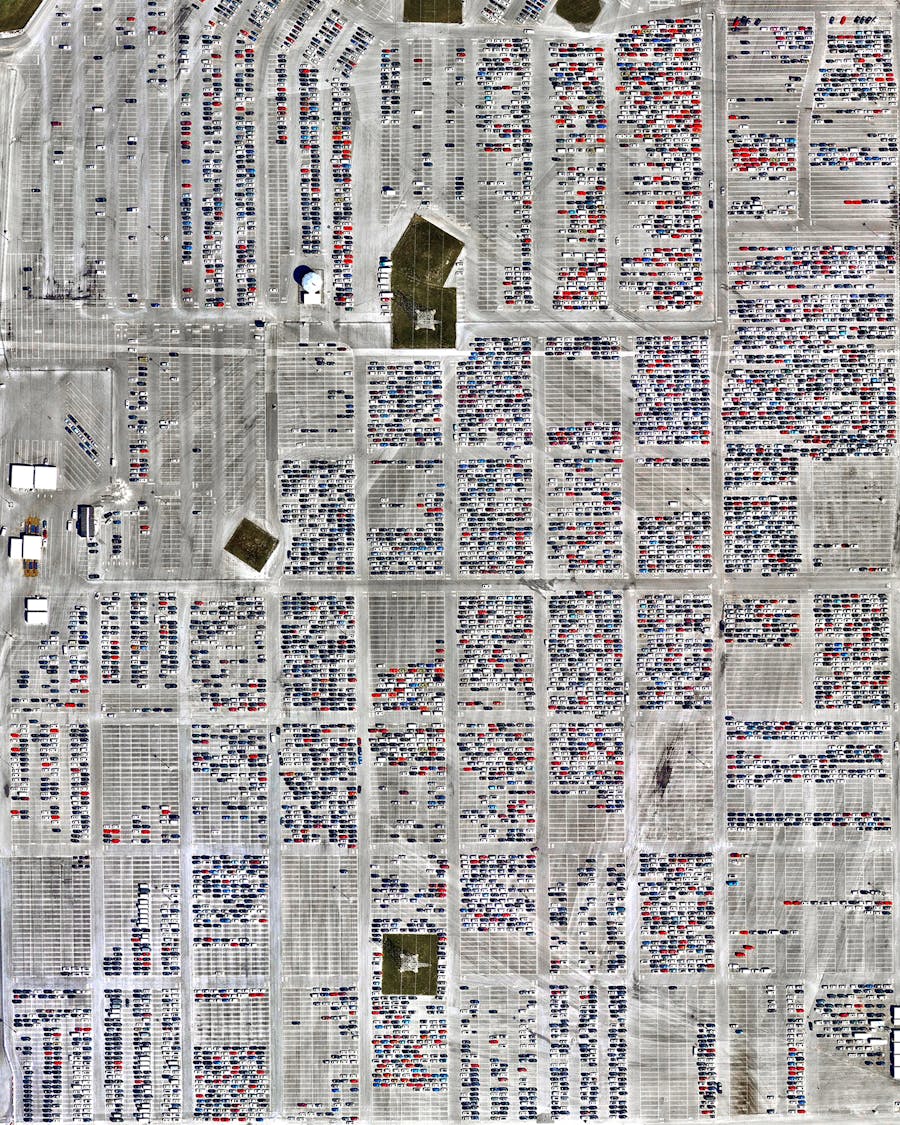 Manheim Auto Auction Lot