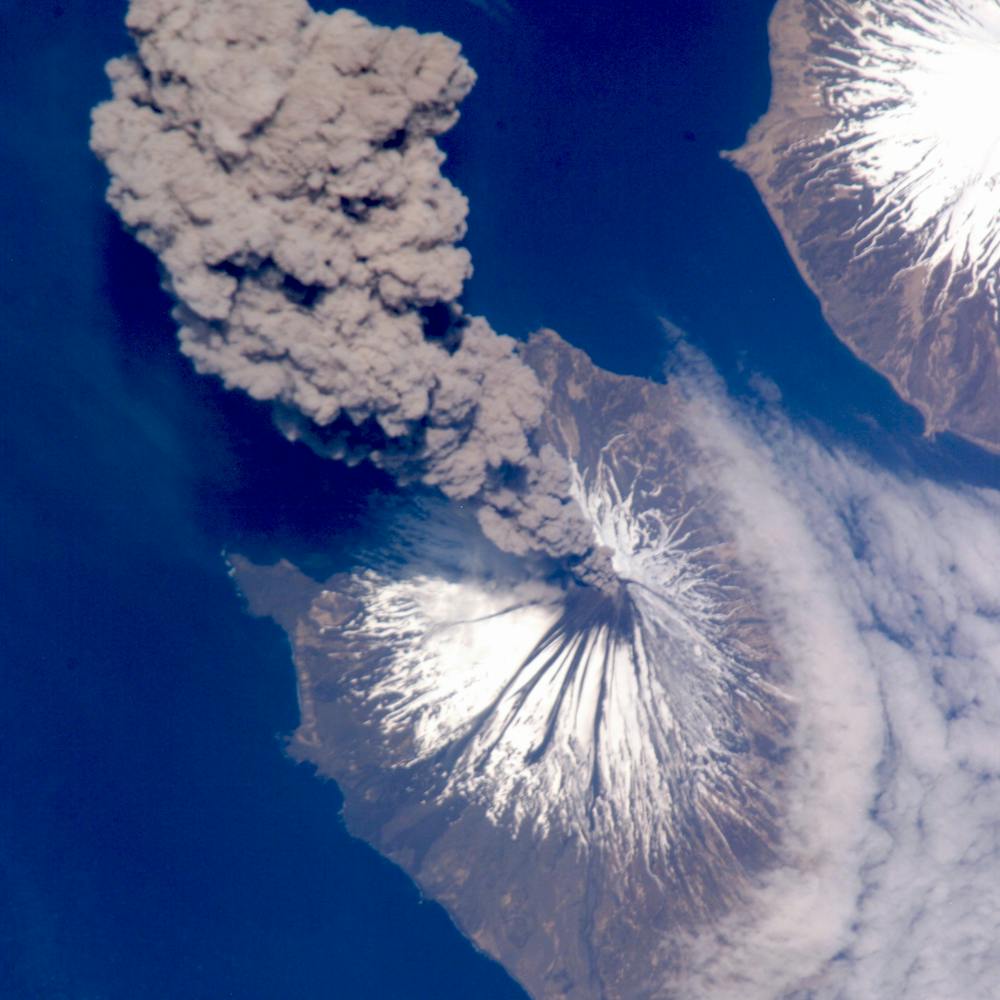 Cleveland Volcano Eruption