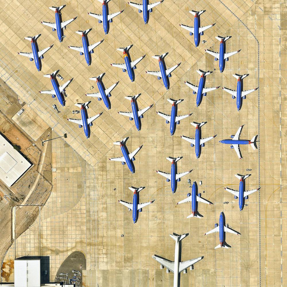 Parking Lot For Illegal Volkswagens