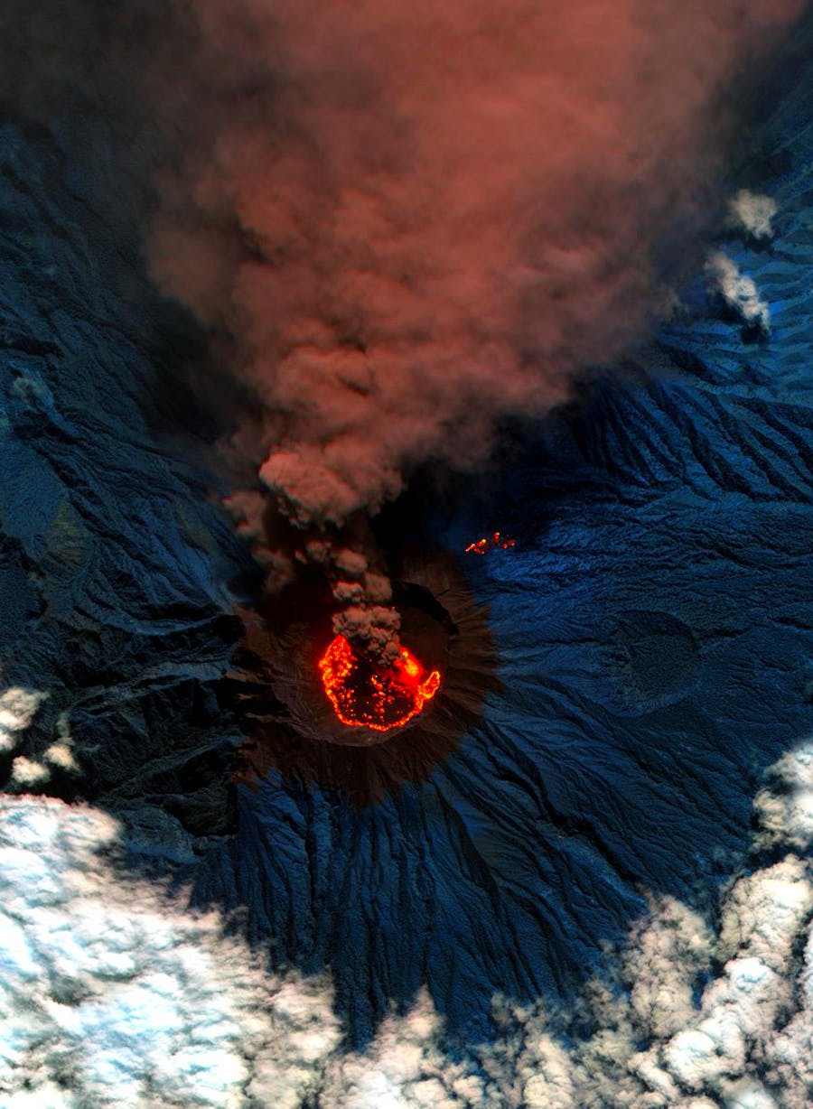Raung Volcano