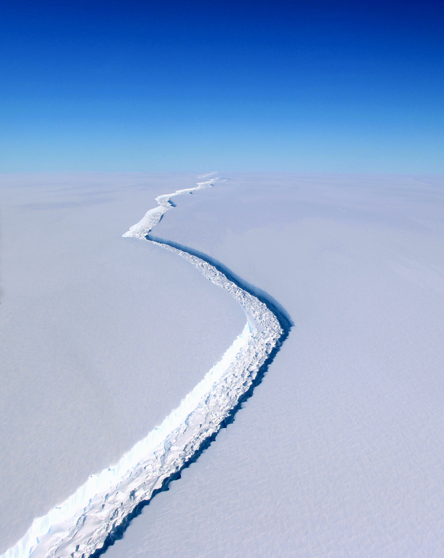 Larsen C Ice Shelf Crack