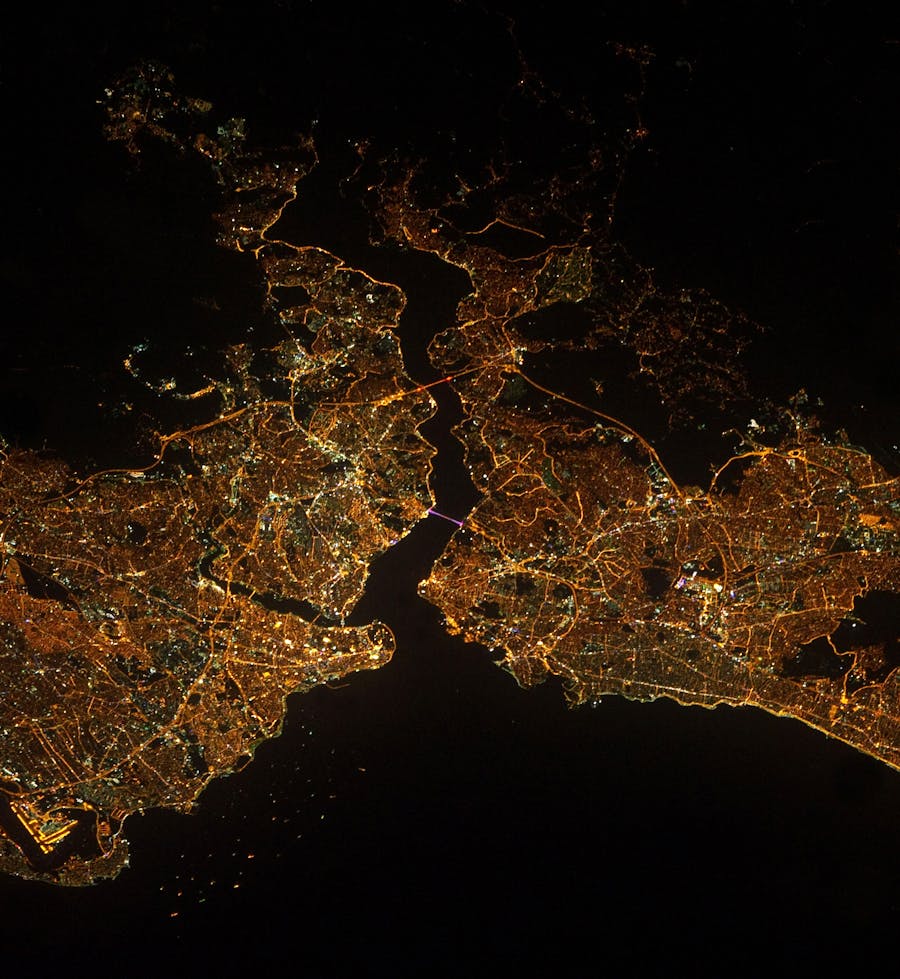 Istanbul at night