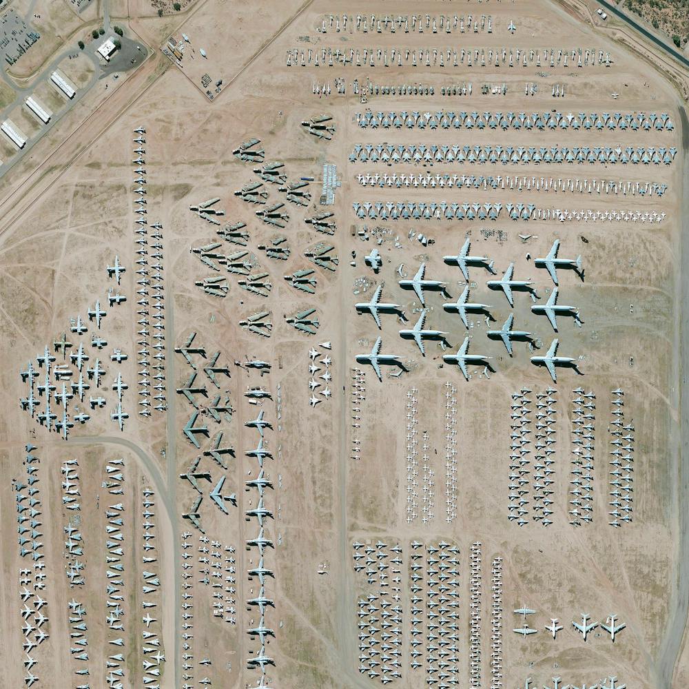 Davis-Monthan Air Force Base Aircraft Boneyard