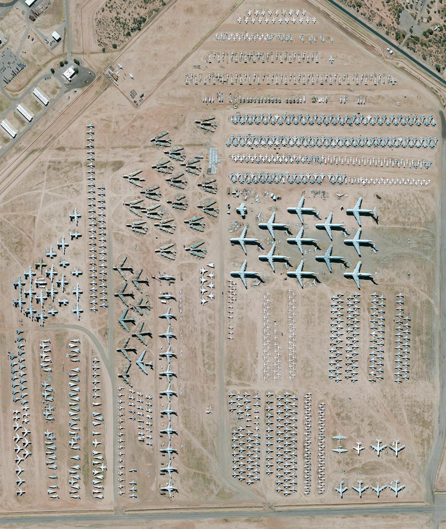 Davis-Monthan Air Force Base Aircraft Boneyard