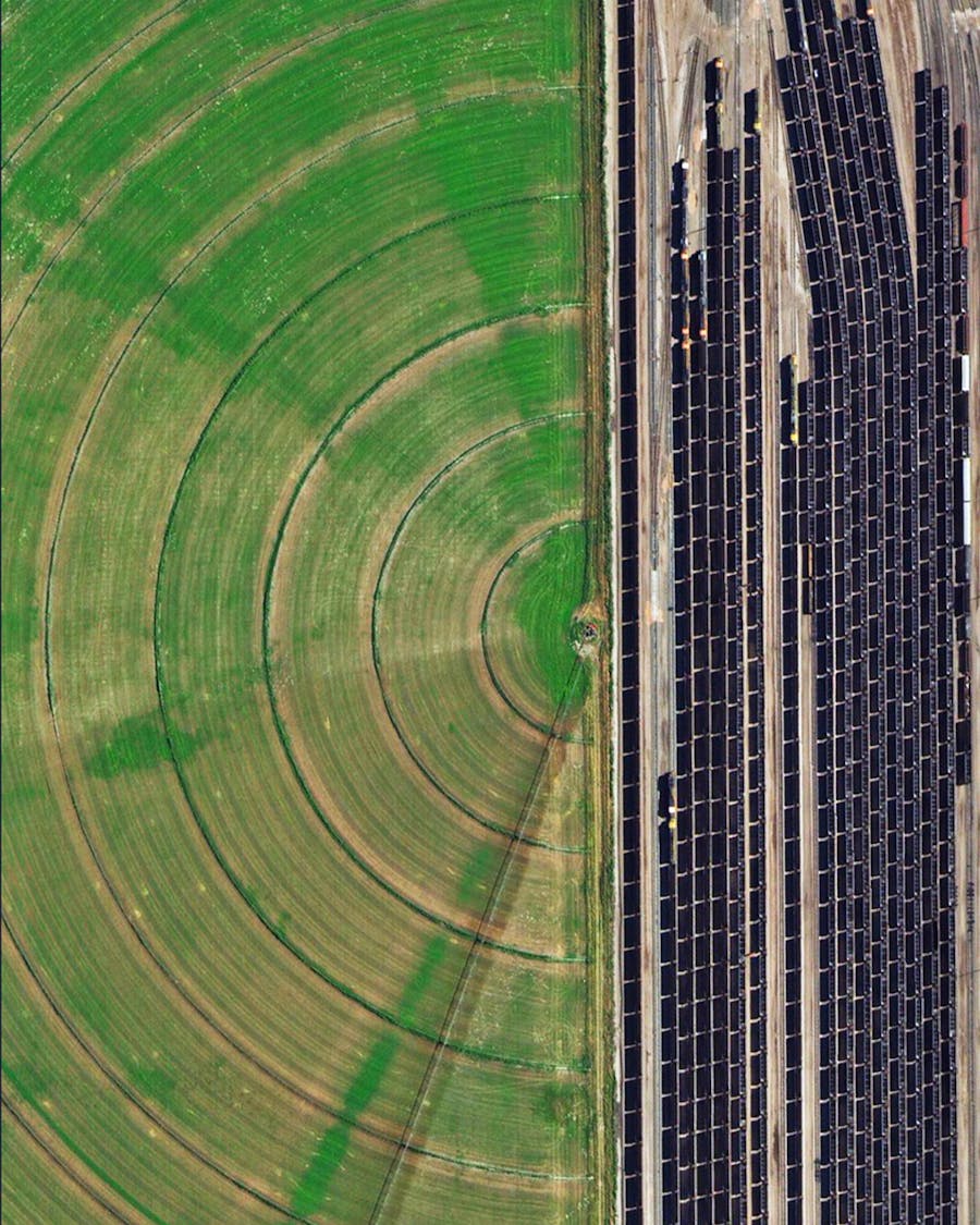 Coal Trains in Alliance, Nebraska
