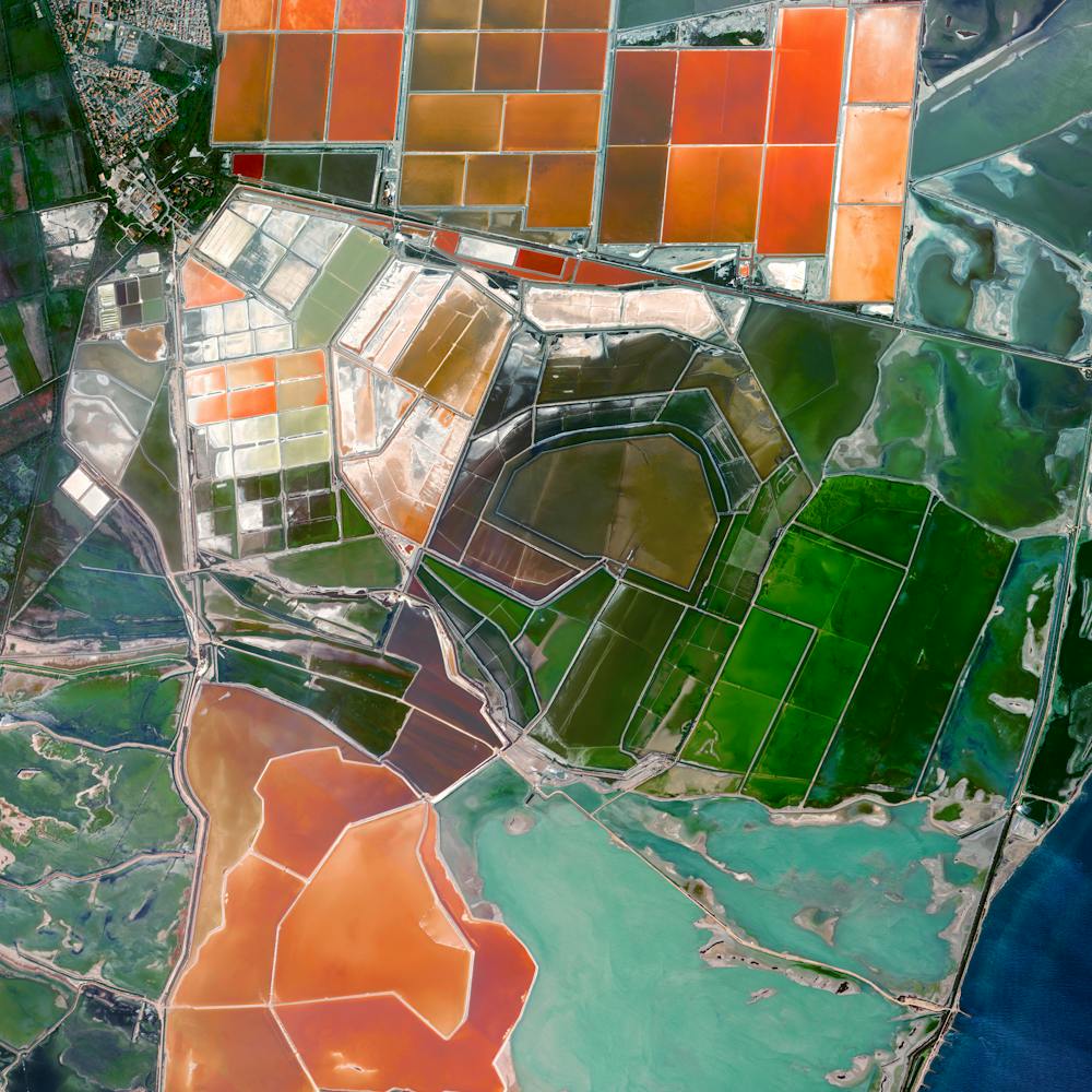 Camargue Salt Ponds