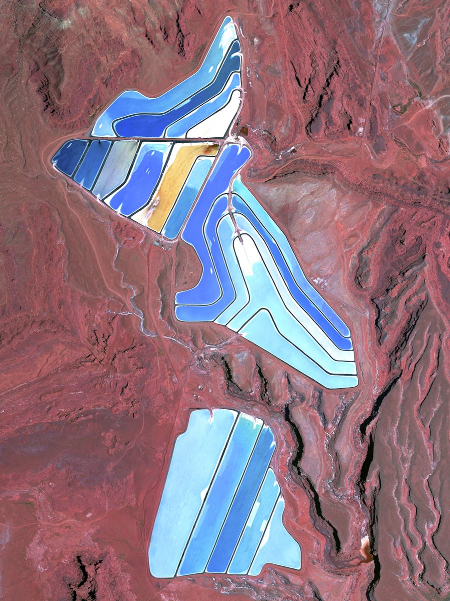 Moab Potash Evaporation Ponds