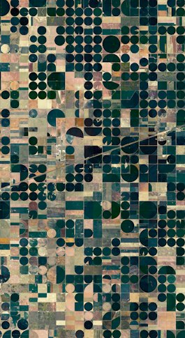 Pivot irrigation, Kansas