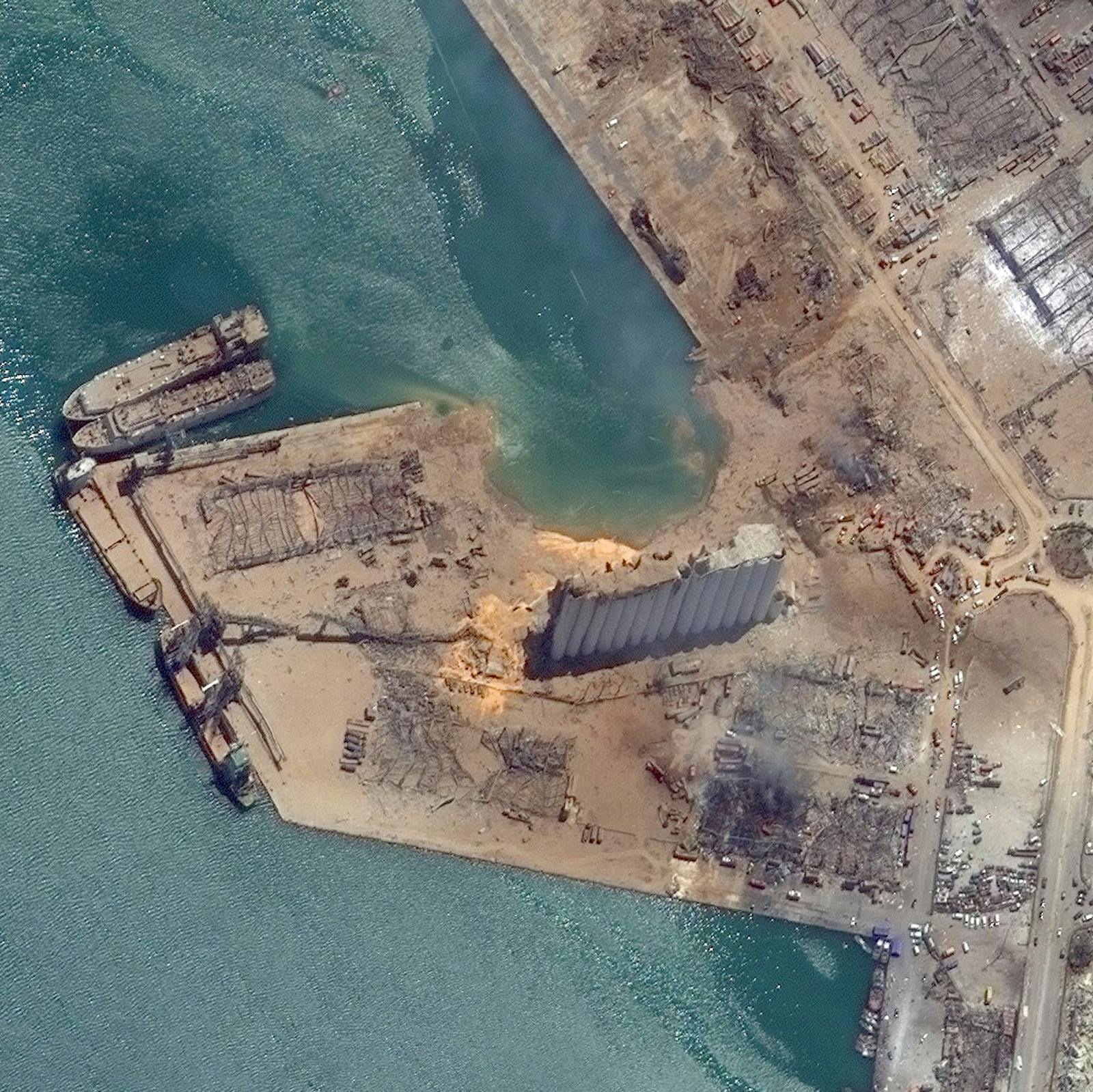 Port Explostion Beirut Port Explosion