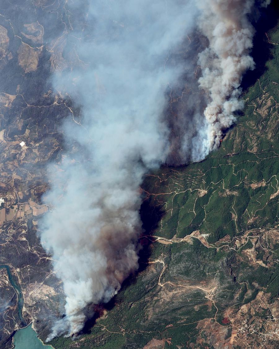Fires in Southern Turkey