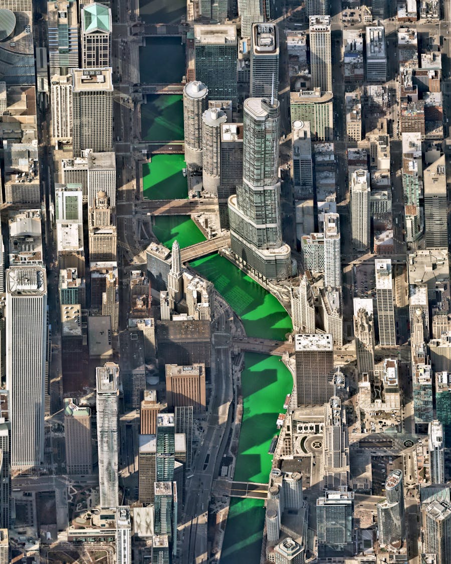 Green Chicago River