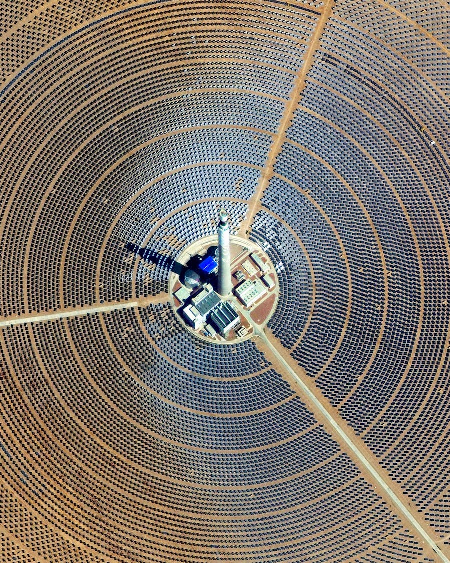 Chinese Thermosolar Plant