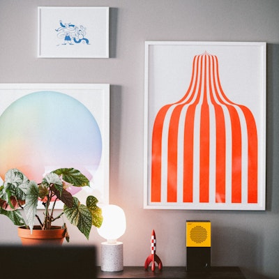 level nine studio office wall