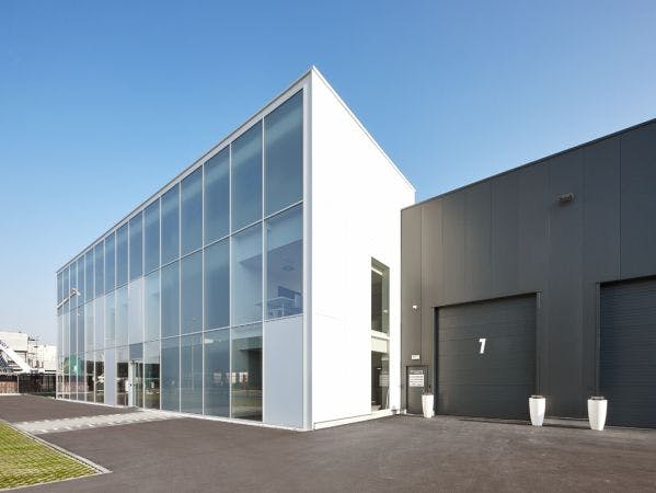 Current Office Building - Sanders Parts at Dendermonde