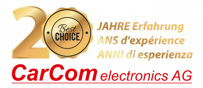 20 Jahre Erfahrung - CarCom electronics AG 20 Jahre Erfahrung - CarCom electronics AG