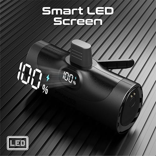 Promate Deltapack Powerbank - Smart LED Screen