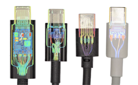 Scan von unterschiedlichen USB-C Kabel Scan von unterschiedlichen USB-C Kabel