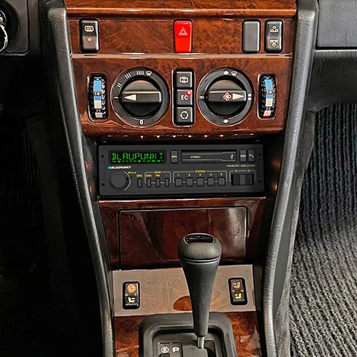 Blaupunkt Hamburg SQM 23 - Einbau in einem Mercedes