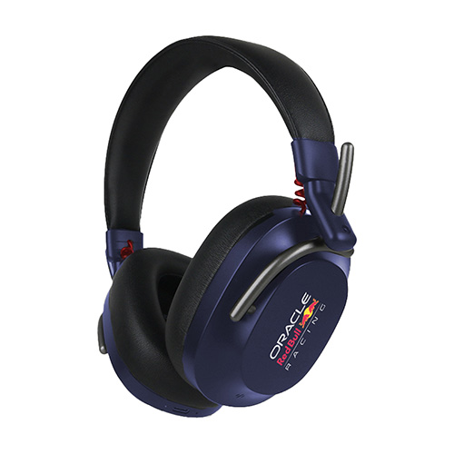 Over-Ear Kopfhörer mit Active Noise Cancelling, langem Akku und offiziellem Oracle Red Bull Racing Design.