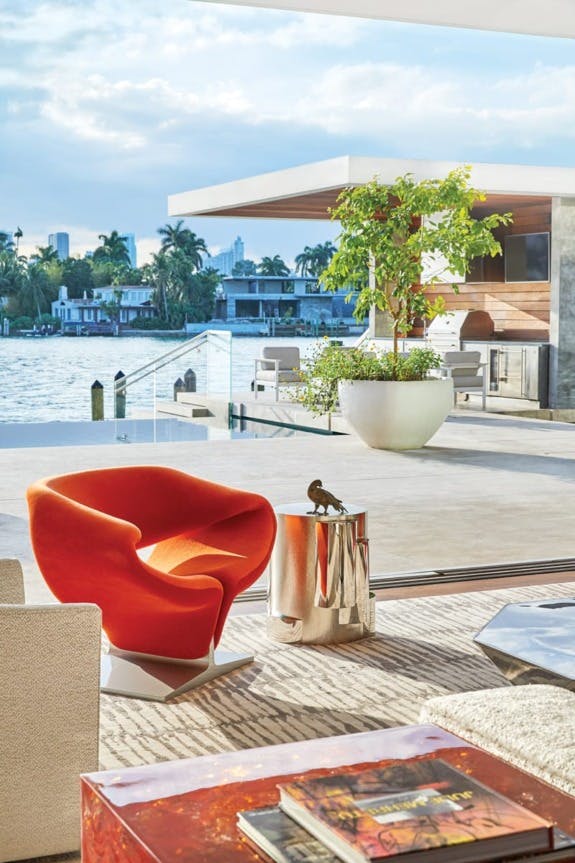 Ingrao Inc project, modern Miami home, overlooking Biscayne Bay
