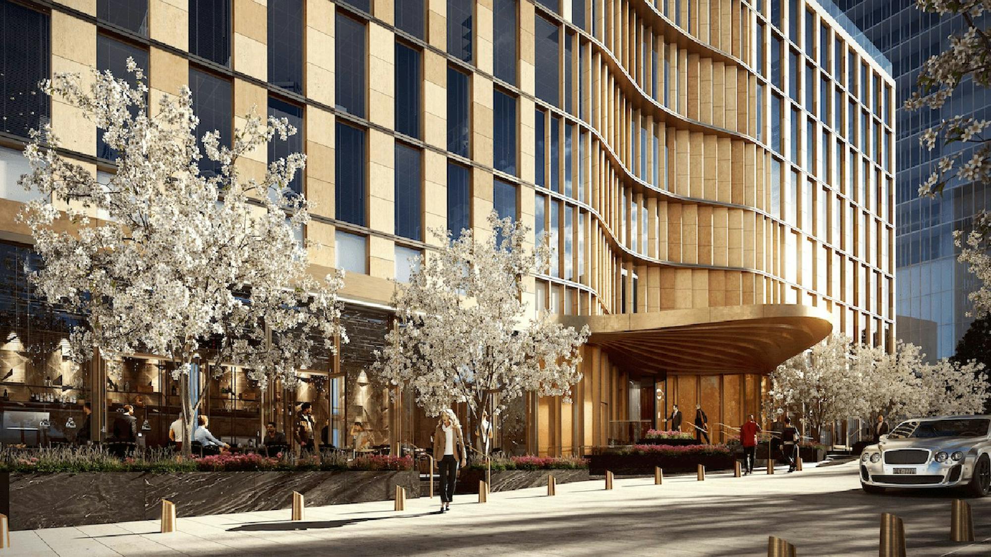 Ingrao Inc project, hudson yards residential tower, exterior
