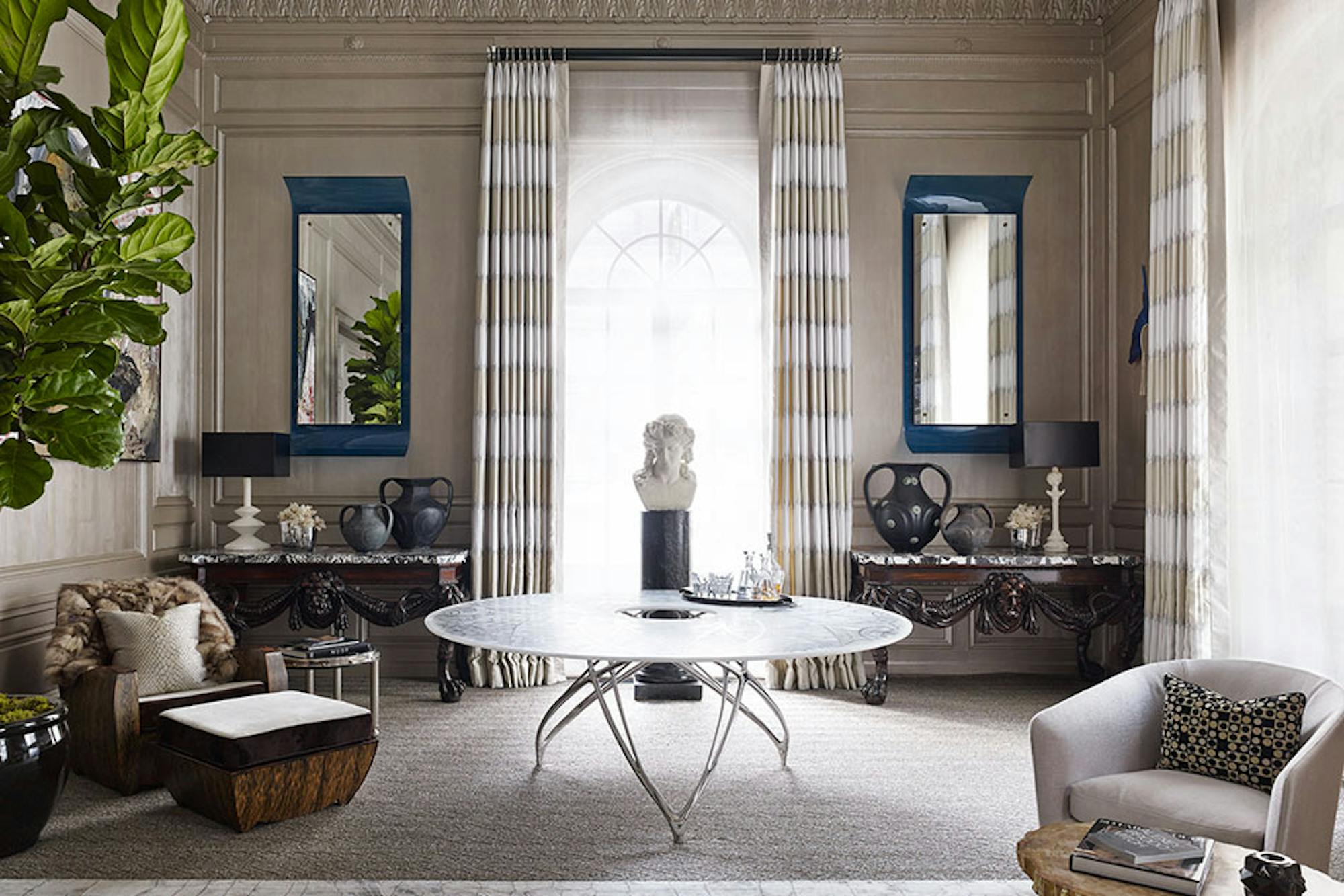 Ingrao Inc, living room designed by Ingrao