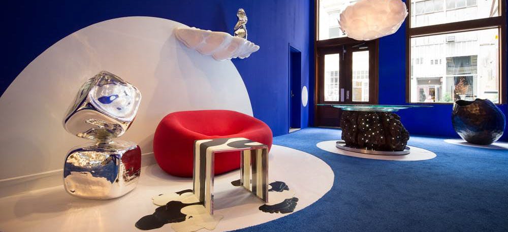 Ingrao Inc project, blue heaven exhibition