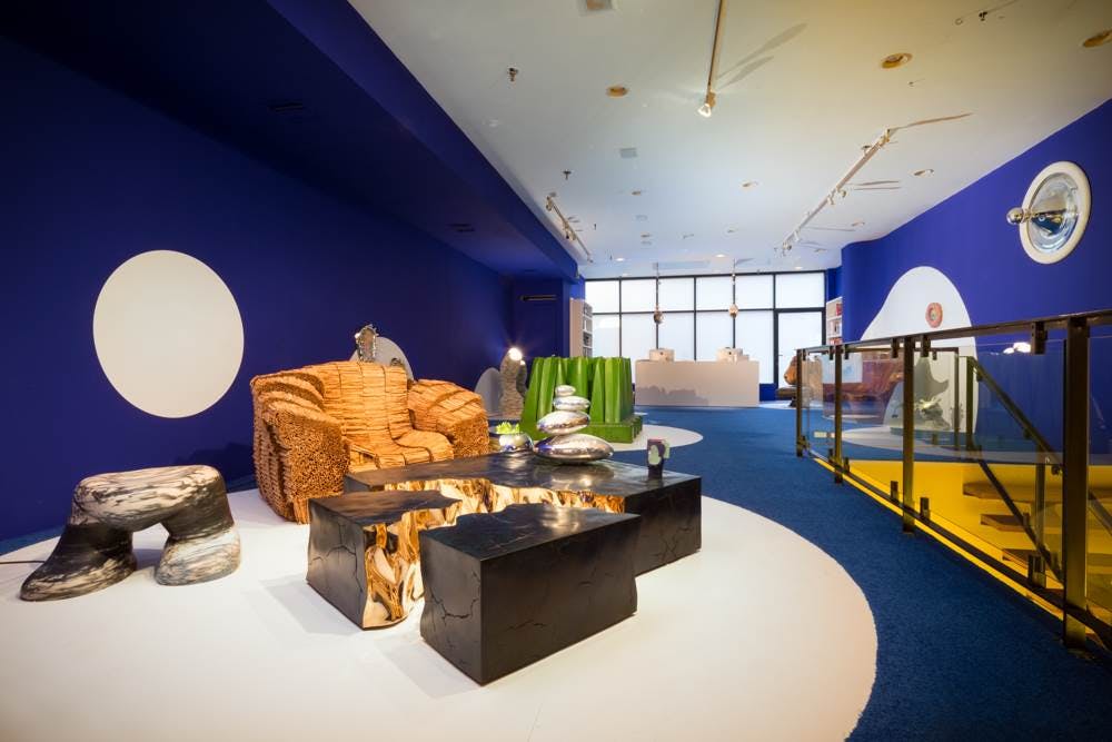 Ingrao Inc project, blue heaven exhibition