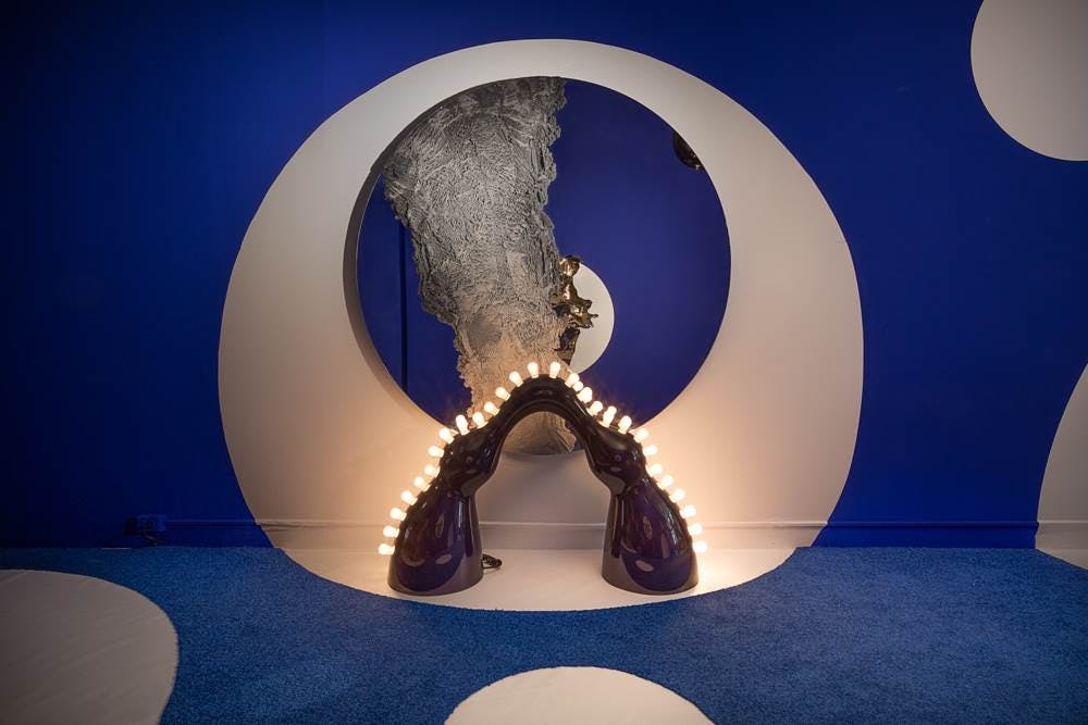Ingrao Inc project, blue heaven exhibition