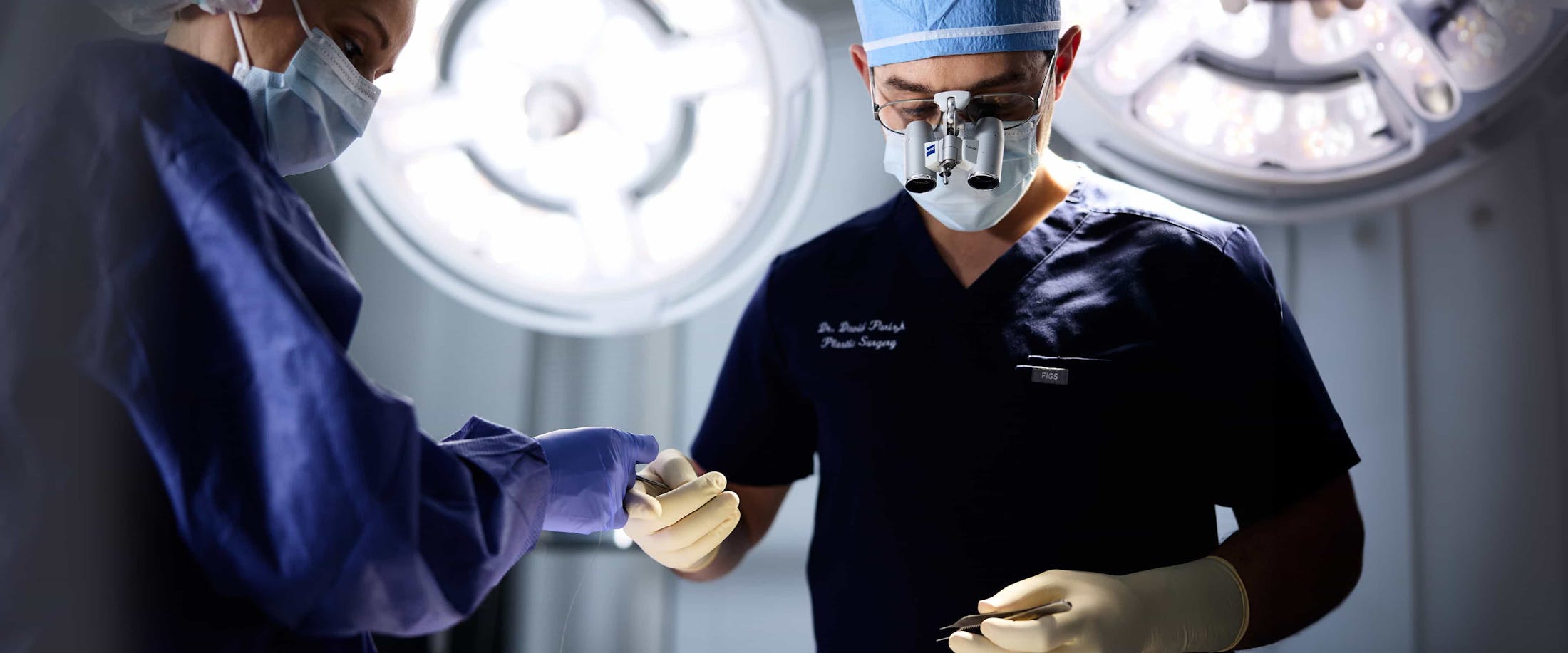 Doctor in operating room
