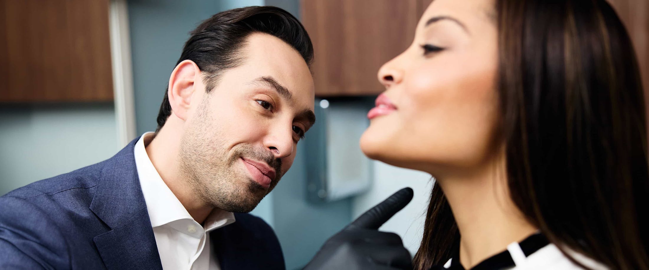 Doctor and patient during consultation