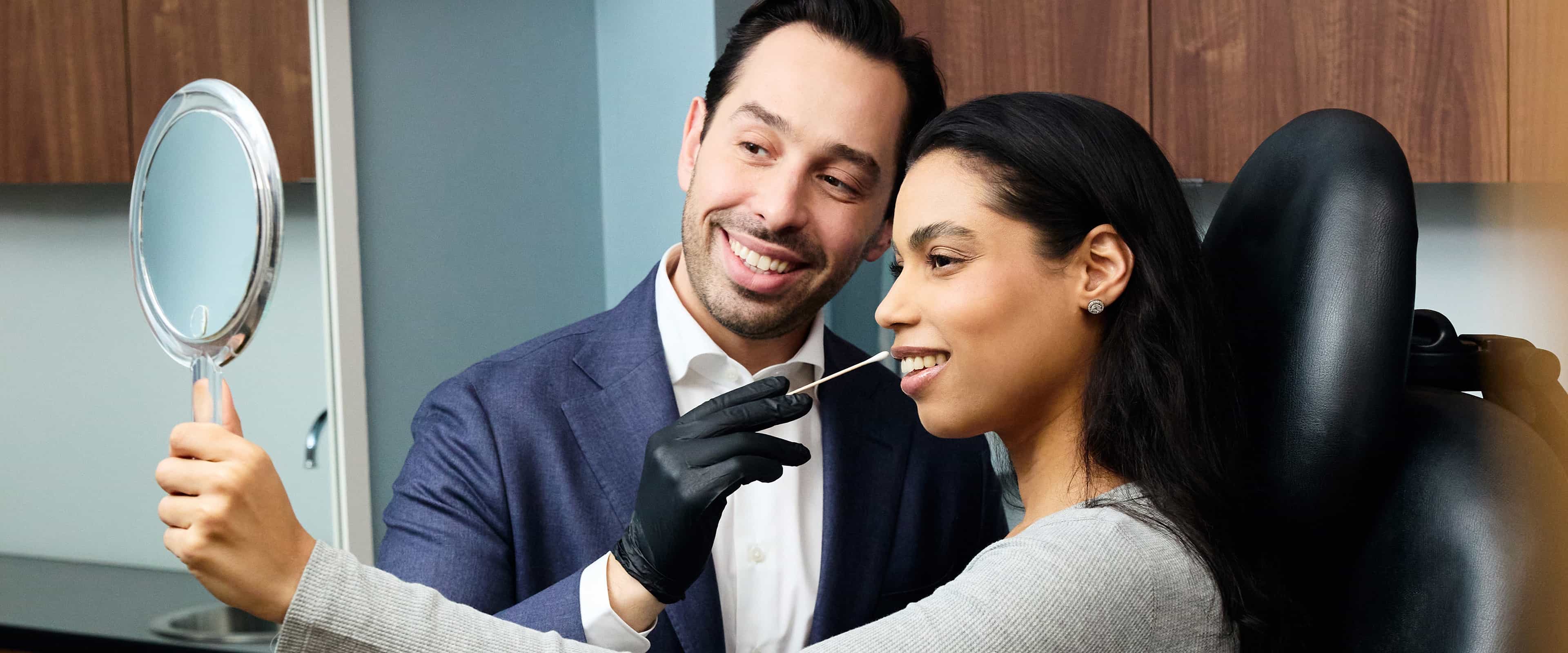 Doctor and patient during consultation