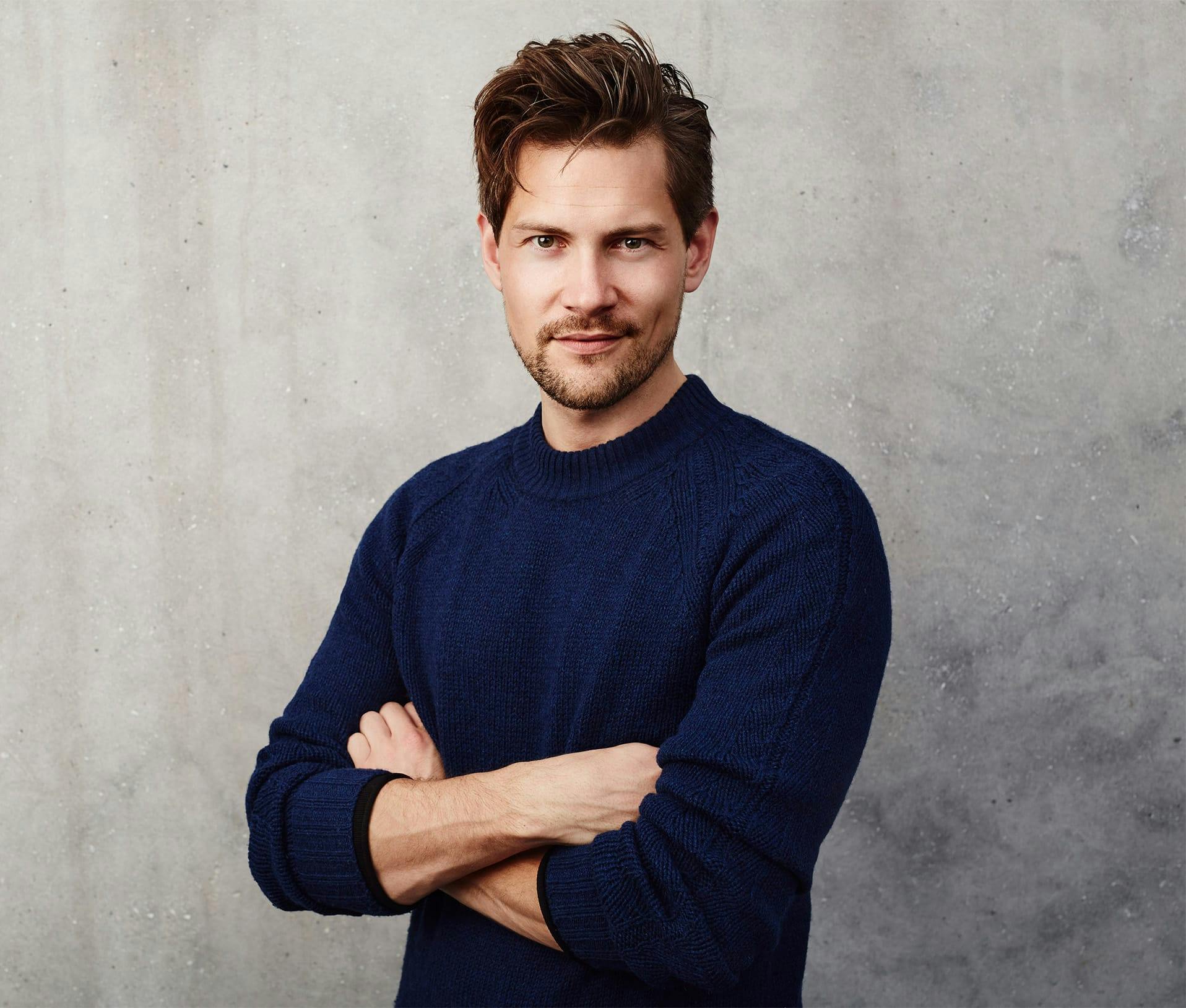 Woman outside smiling