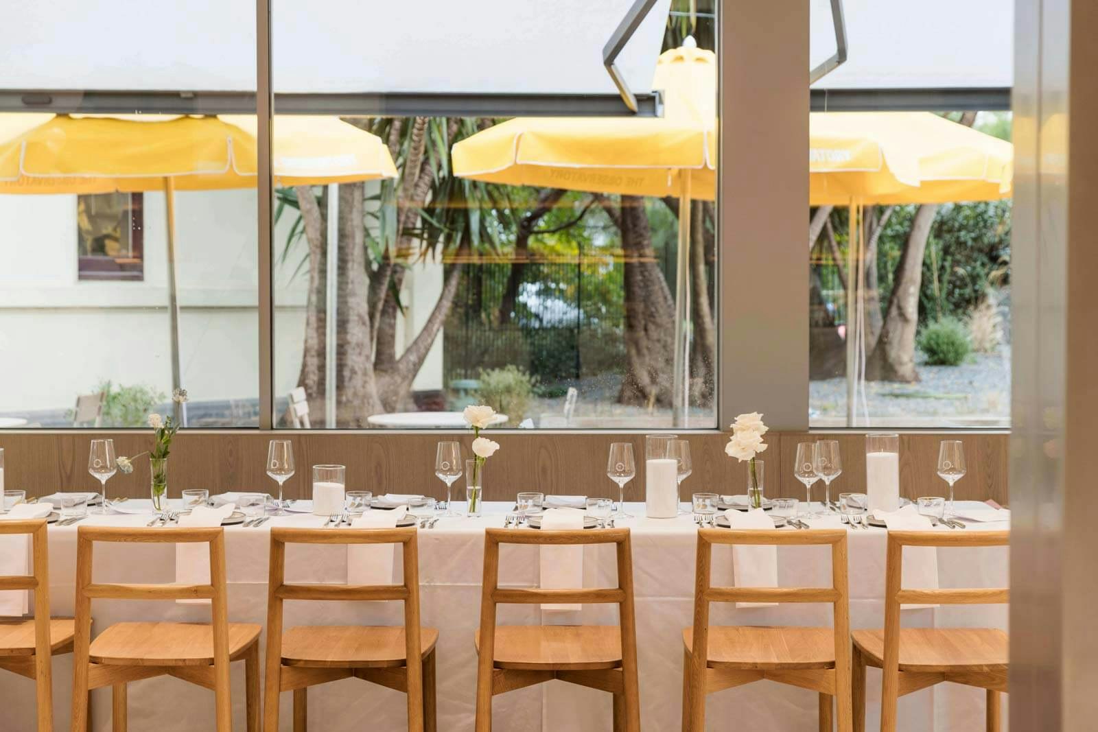 Image of dining table