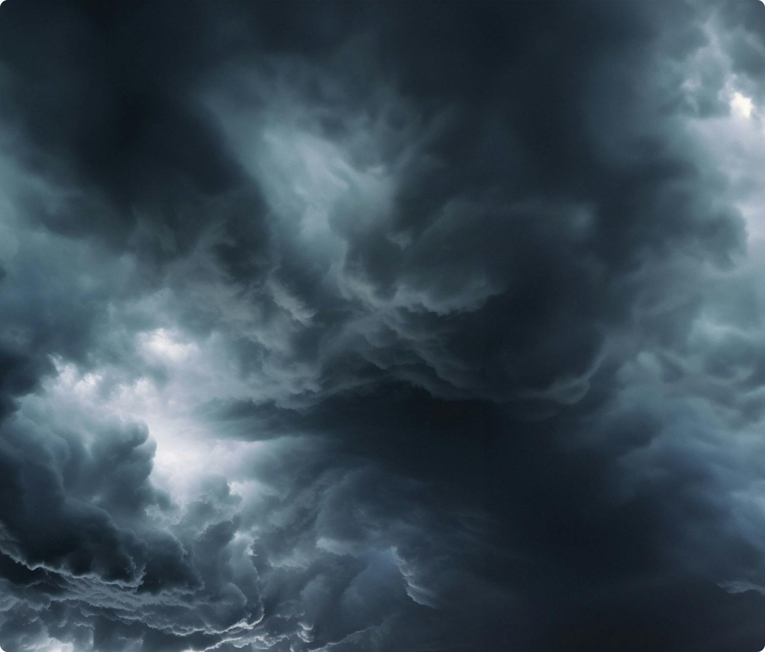storm clouds