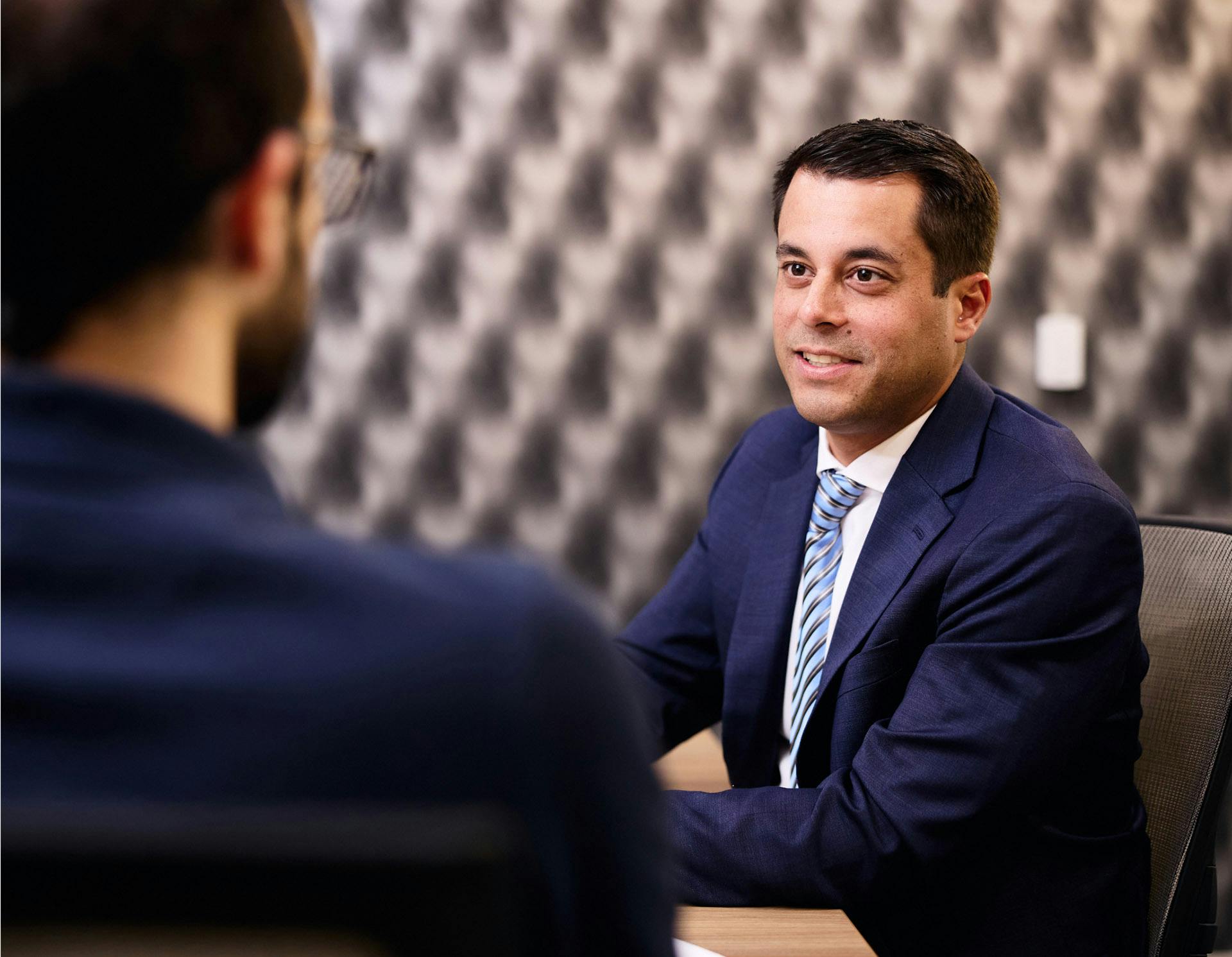 lawyer in a suit