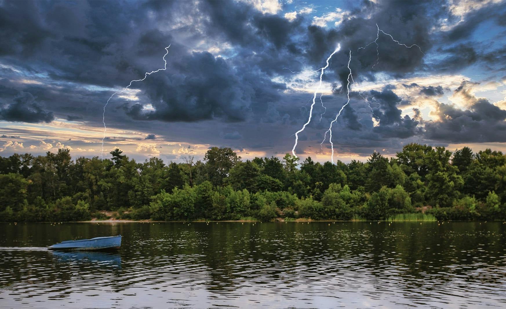 lightning storm