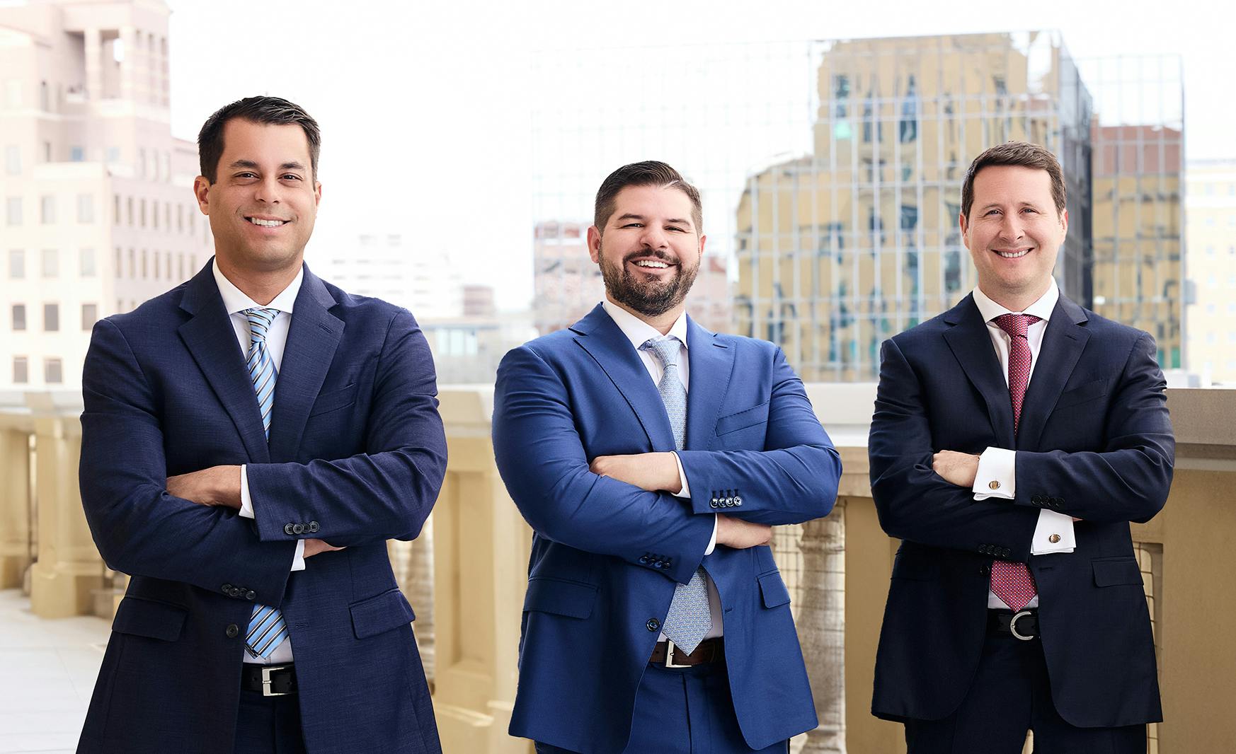 Lawyers in suits