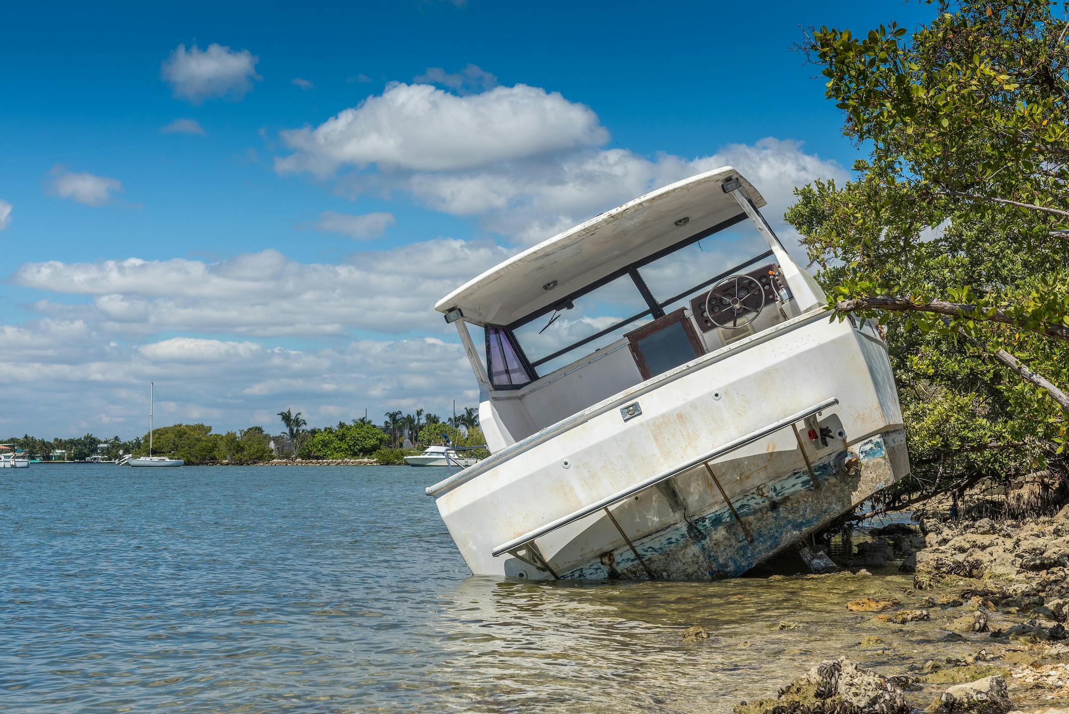 Boat wreck