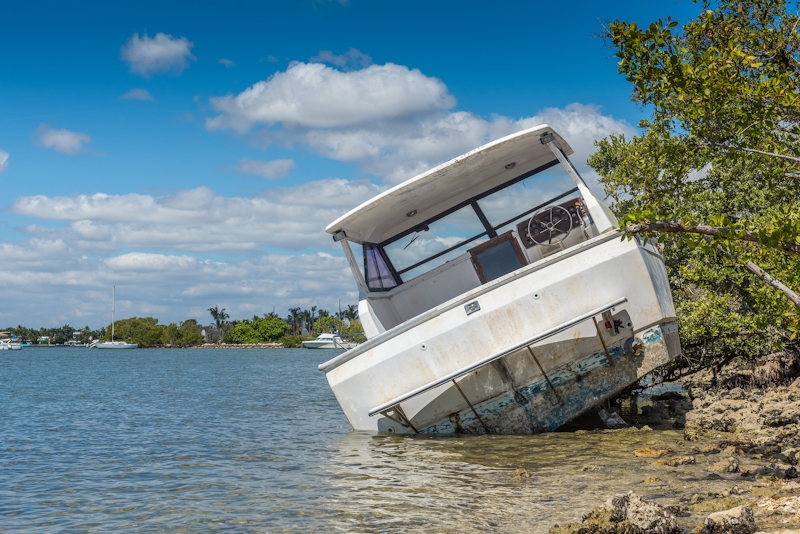 Boat wreck