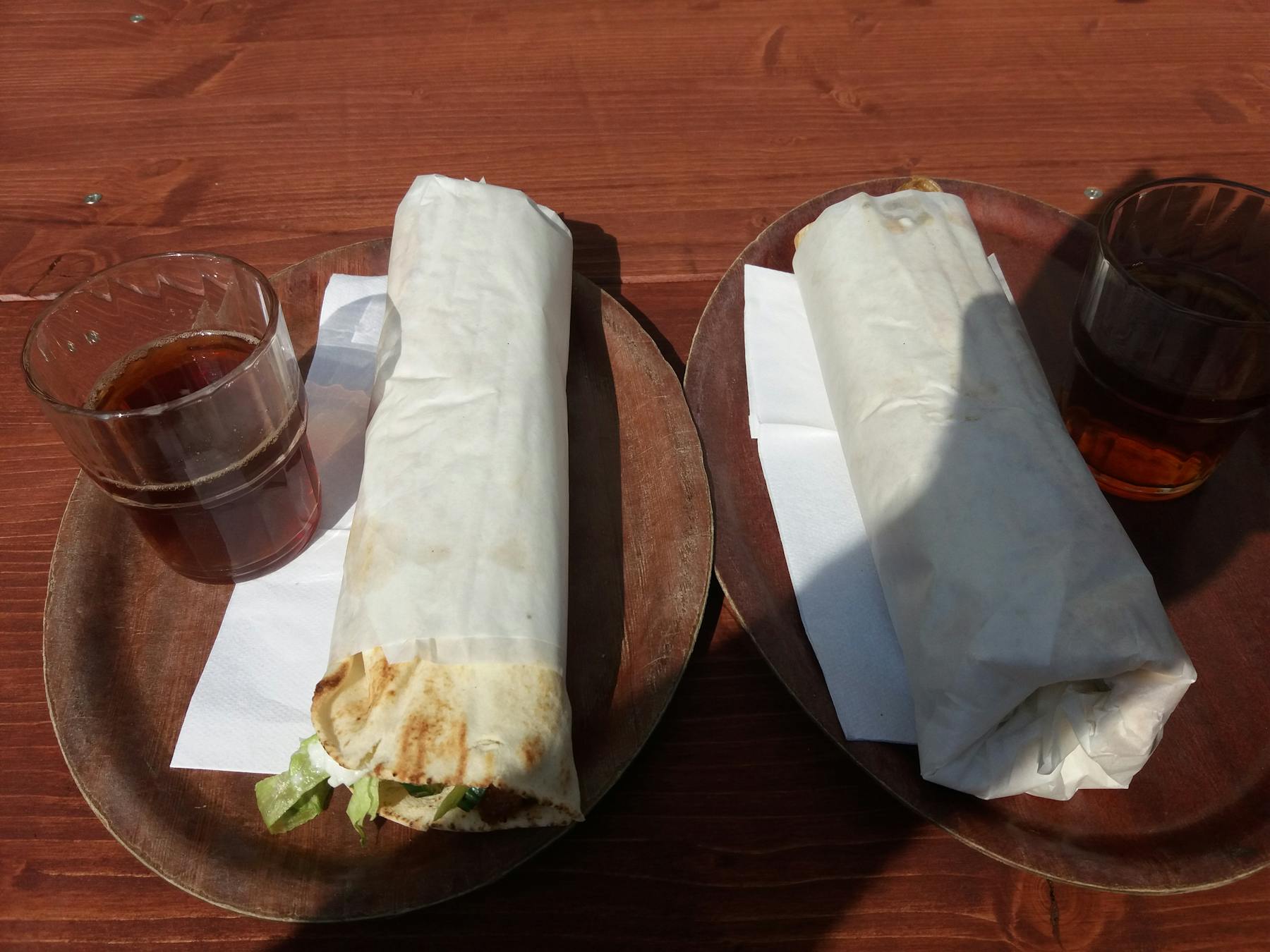 Baraka shawarma in K-berg, Berlin