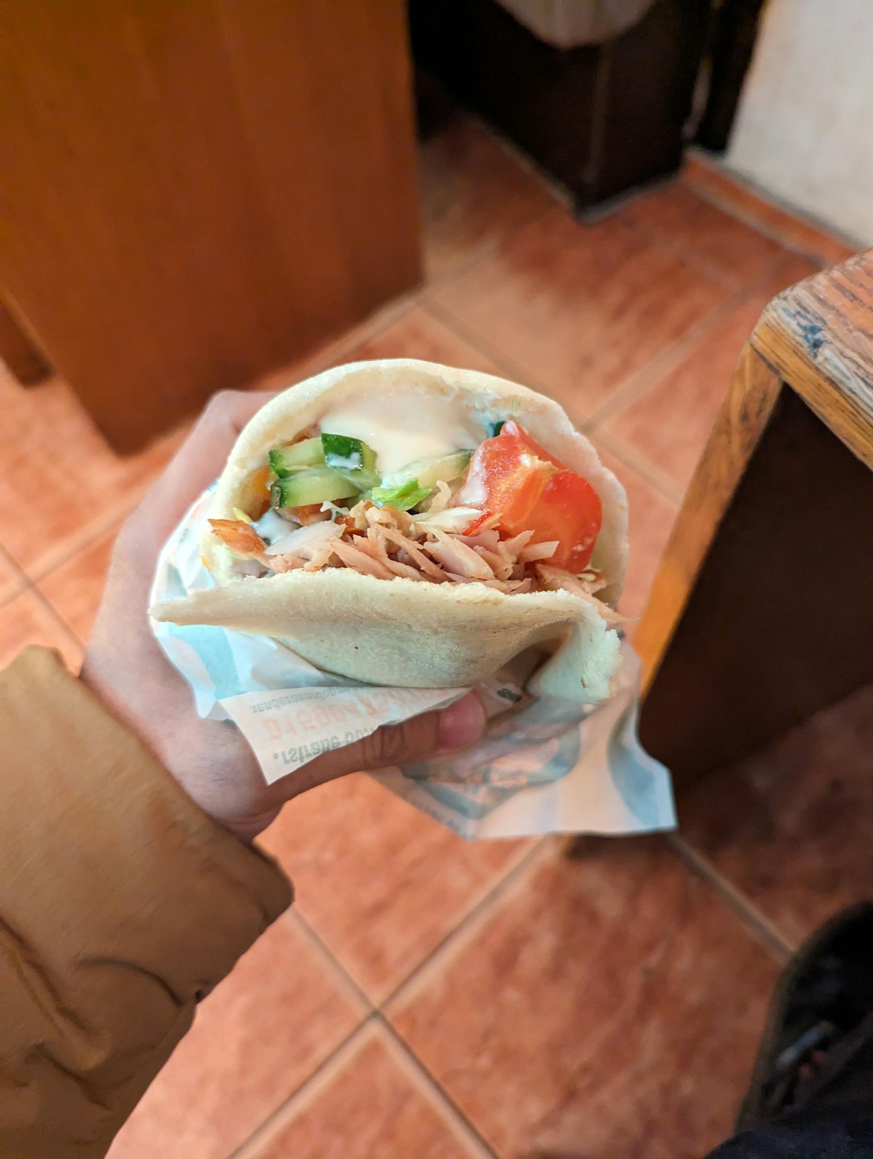 Luxa shawarma in Mitte, Berlin