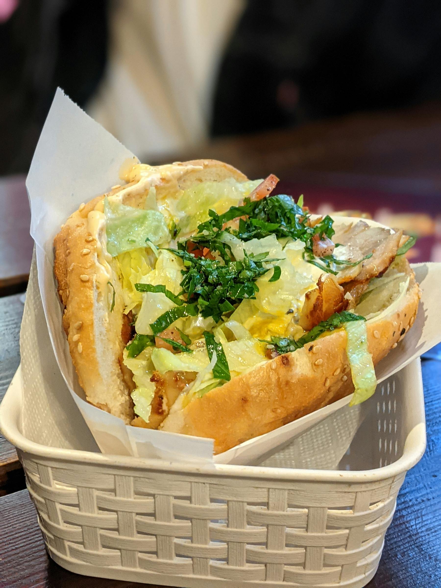 Nano Falafel shawarma in F-hain, Berlin