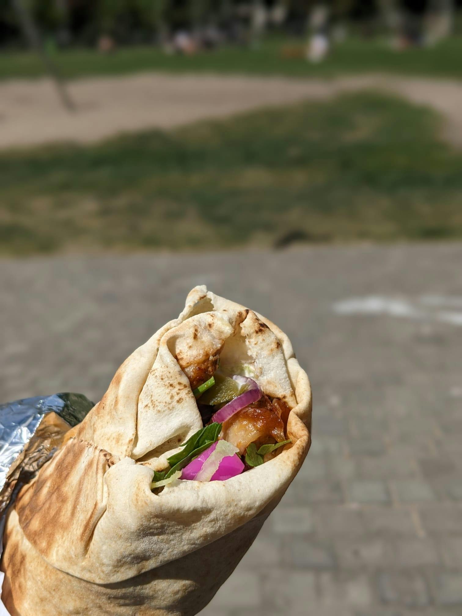 Falafel Hind shawarma in F-hain, Berlin